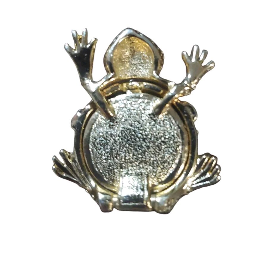Helena Rubinstein Heaven Scent Solid Perfume Compact Frog Red w/ Perfume