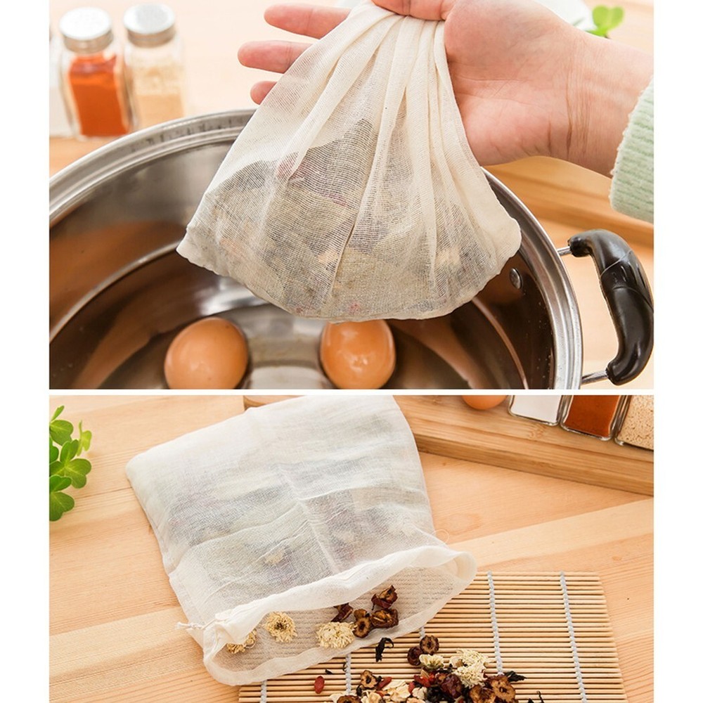 Bag Filter Bag Breathable Cloth Drawstring Filter Good Permeability Mesh