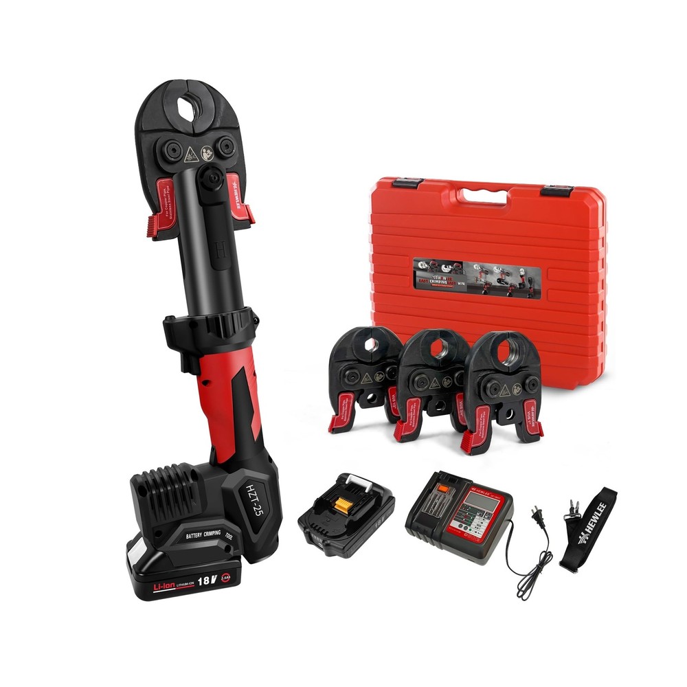 MINI Propress Tool for Copper Pipe, Battery Powered Pro Press Copper Crimper ...