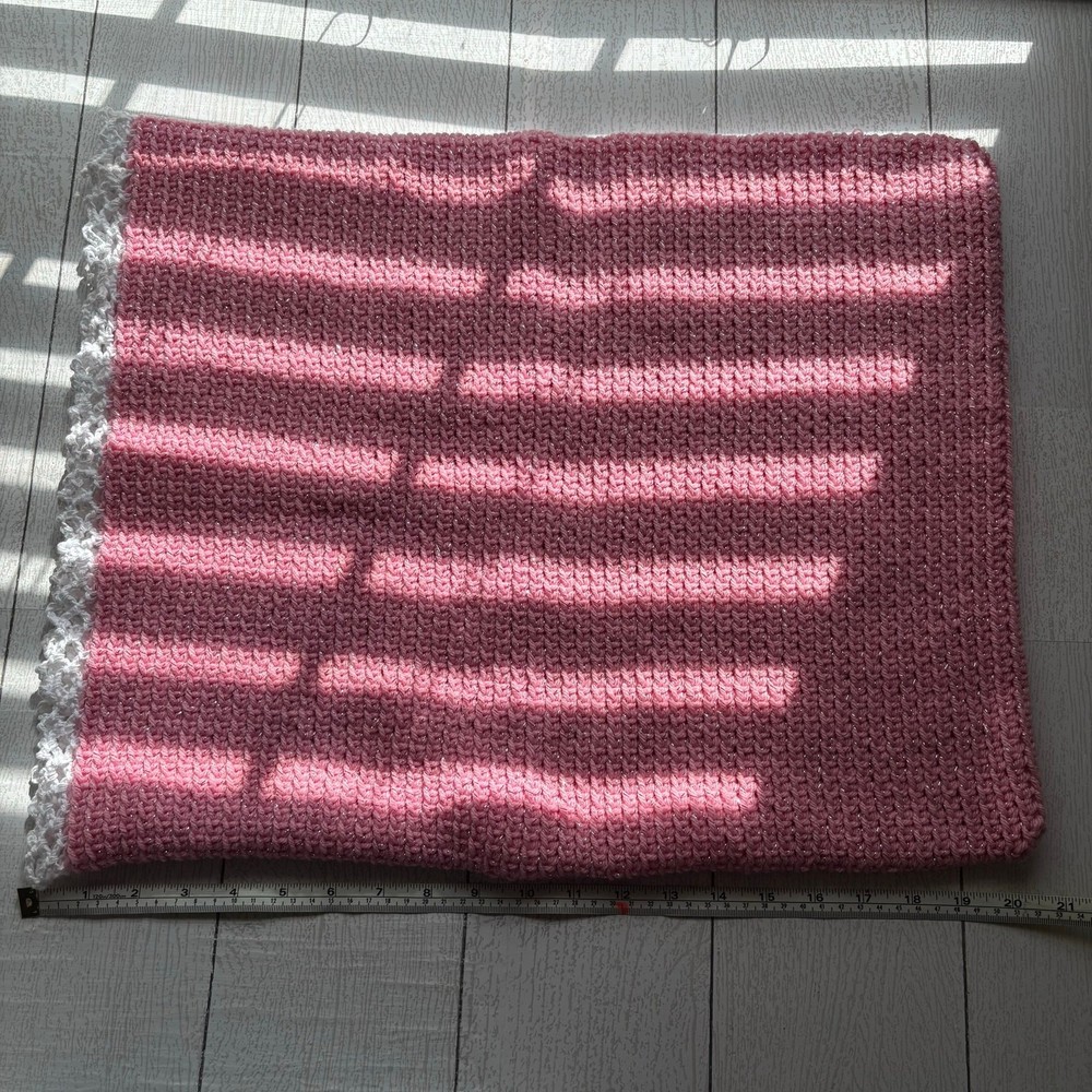 Handmade Pink Shimmer Cat Sack
