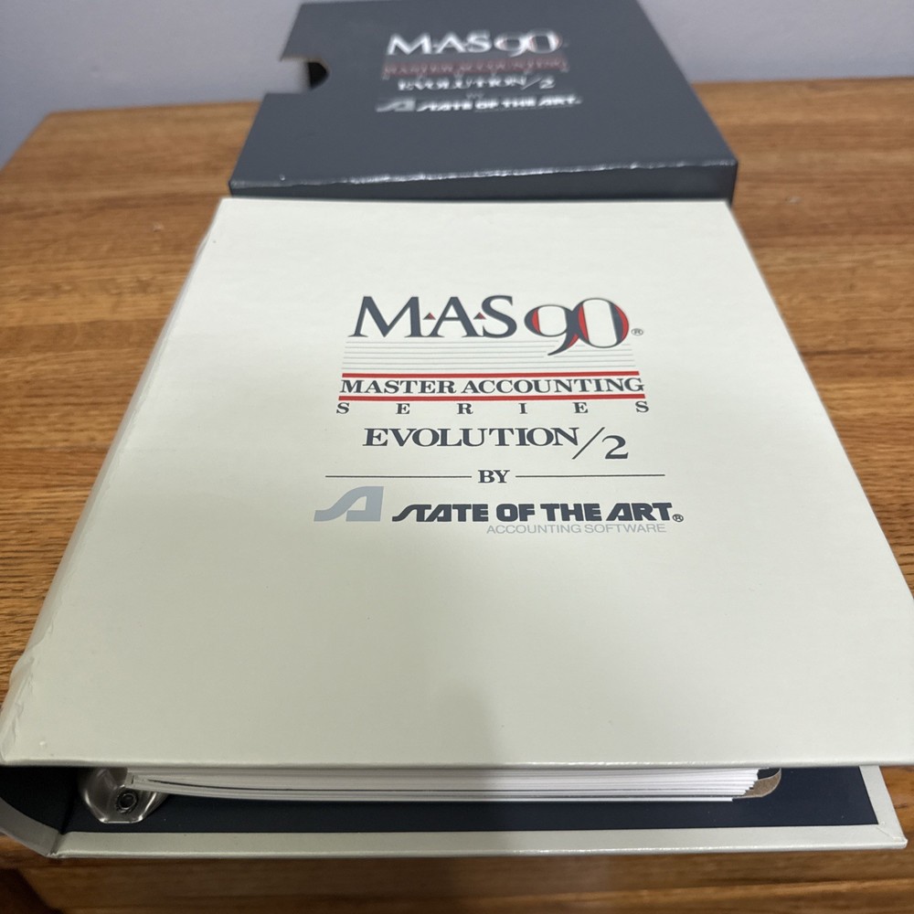 MAS 90 Evolution/2 . Master Accounting Series Manual General Ledger NO SOFTWARE