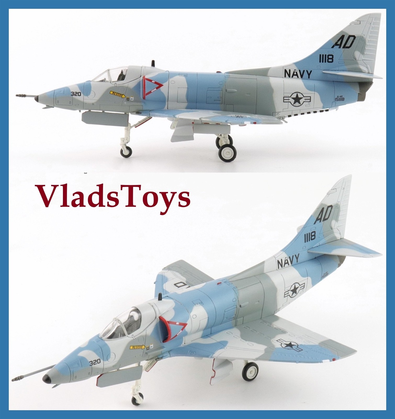 Hobby Master 1/72 A-4E Skyhawk Aggressor Scheme 151118, VA-43, US Navy HA1442