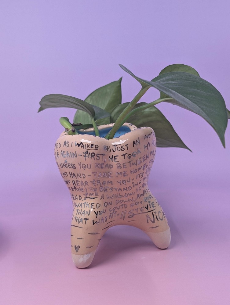 "Stand Back" Vase
