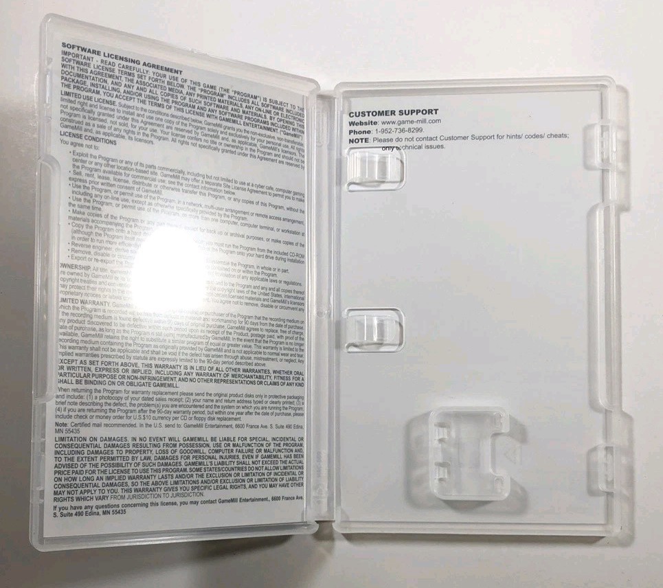 CASE ONLY NO GAME: Goosebumps (Nintendo Switch) PLEASE READ!!