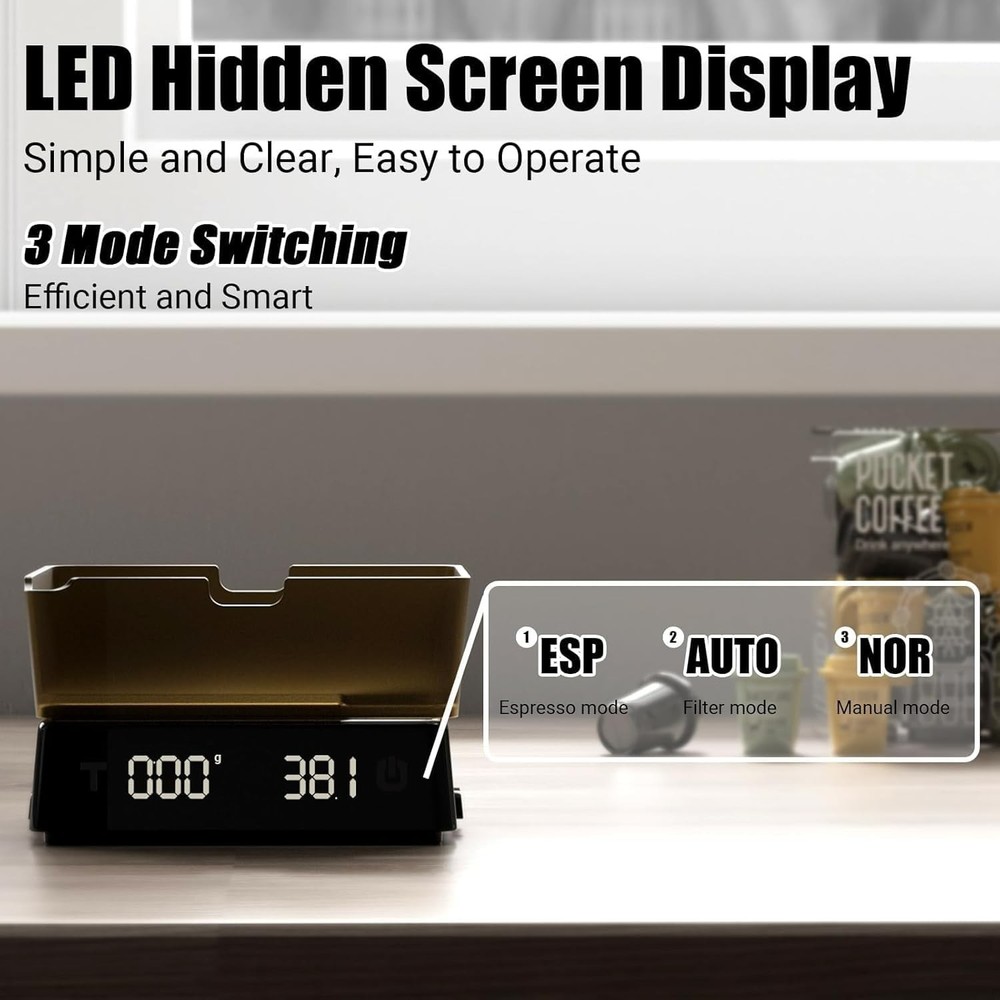 Nuttii Coffee Scale with Timer