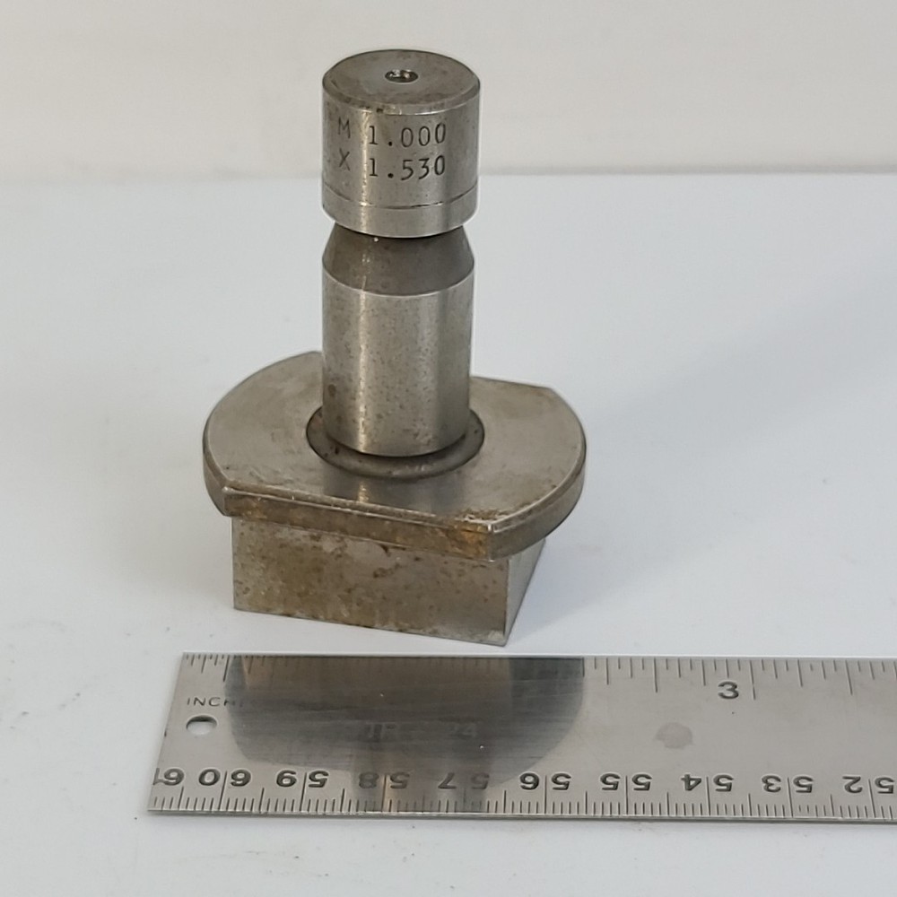 Mate 1.000x1.530 Punch Press Tool Rectangle Punch
