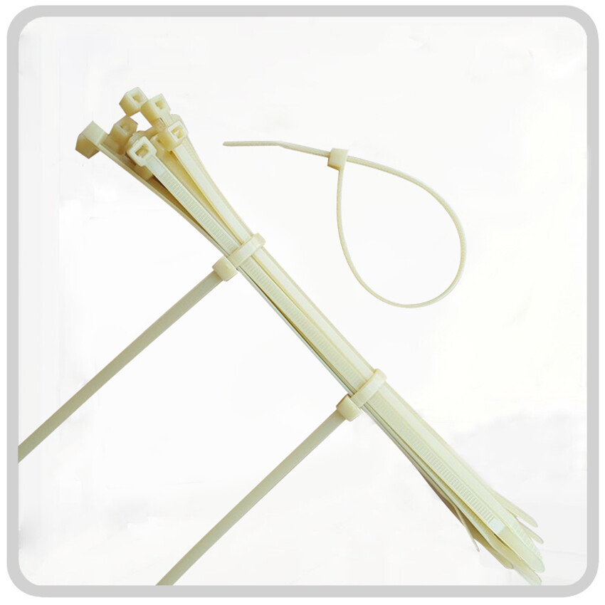 Self-locking Nylon Cable Ties Zip Wrap Bind Wire High Temp Resistance 2.5x100mm