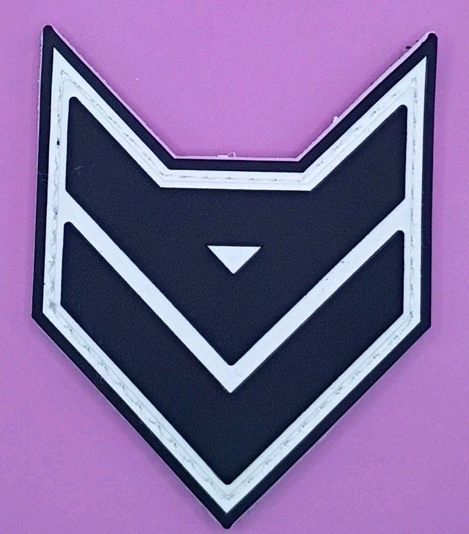 Tactical PVC Chevrons Patch