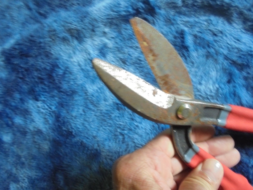 10" Wiss A10BS Drop-Forged Red Scissors