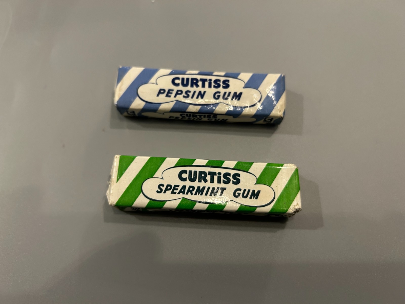 ORIGINAL RARE CURTISS PEPSIN & SPEARMING GUM PACKS UNUSED