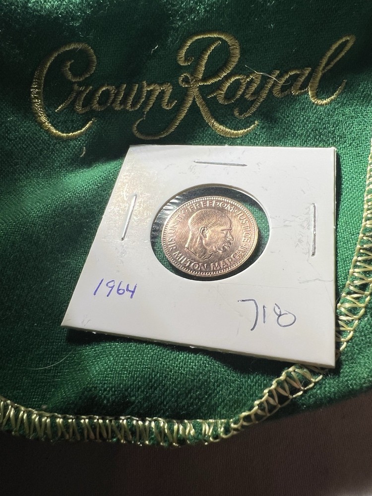 🧭 🇸🇱 SIERRA LEONE Half Cent, 1964. 718