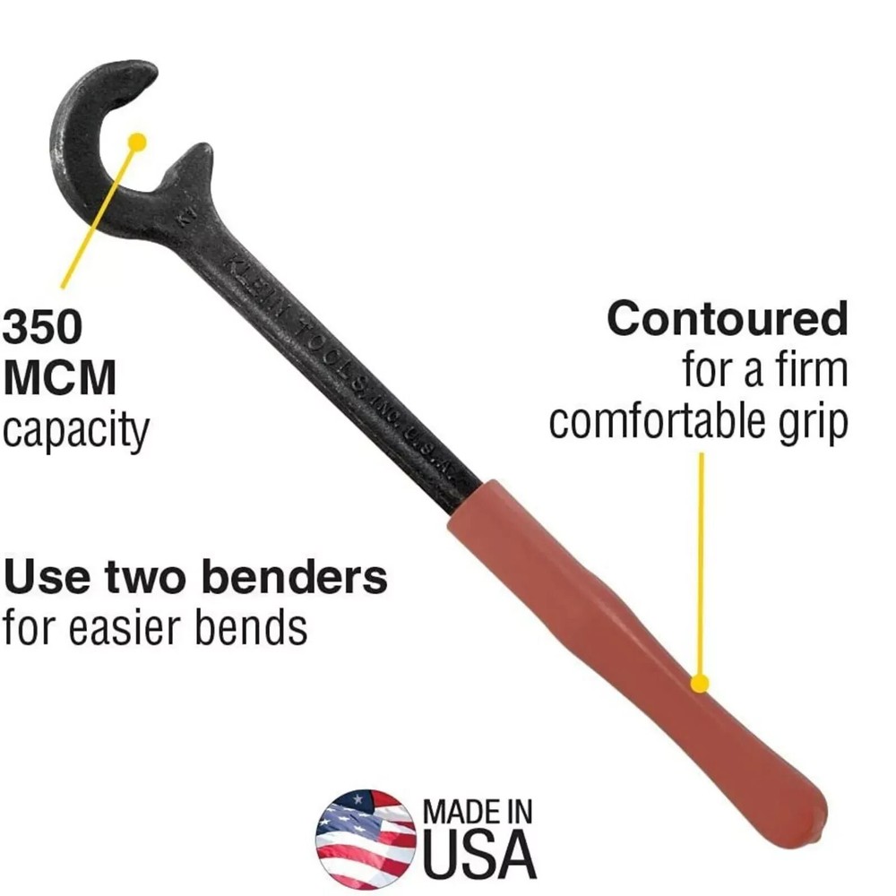 Professional Cable Bender for Bending Wire in Tight Space Electrical Tool 350MCM