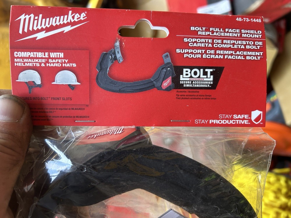Milwaukee Bolt Full Face Shield Replacement Mount