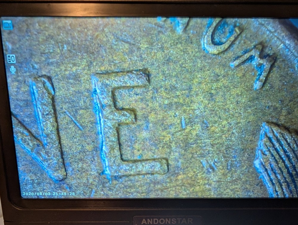 1957 D Wheat Penny Error