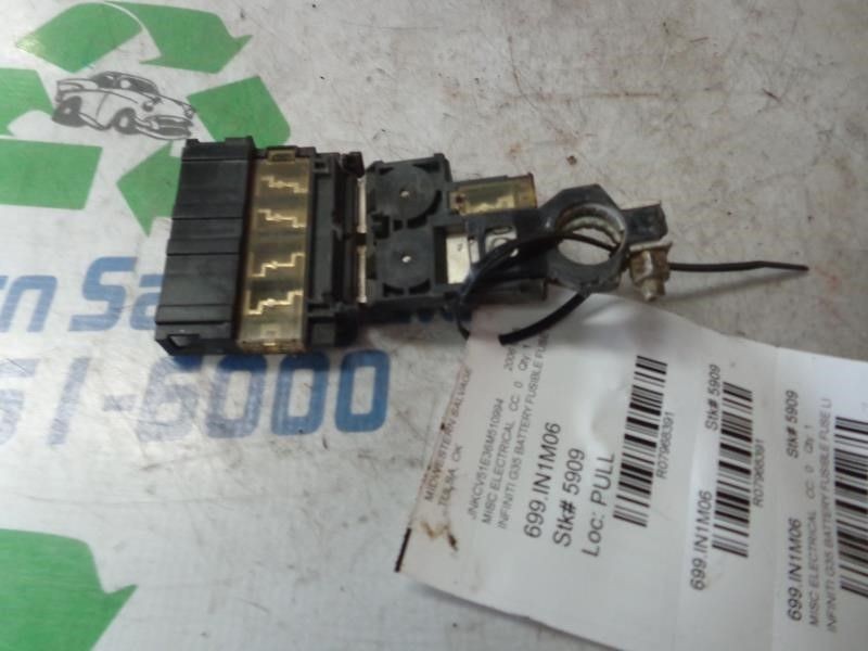 G35 2006 Misc. Parts 7968391