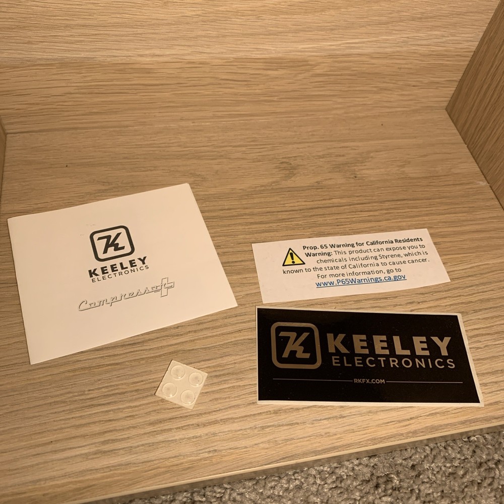 Keeley KCOMP+ Compressor Plus Guitar Effects Pedal