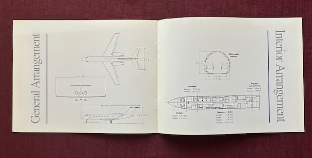 Gulfstream IV-SP Spec Summary 1992 Brochure