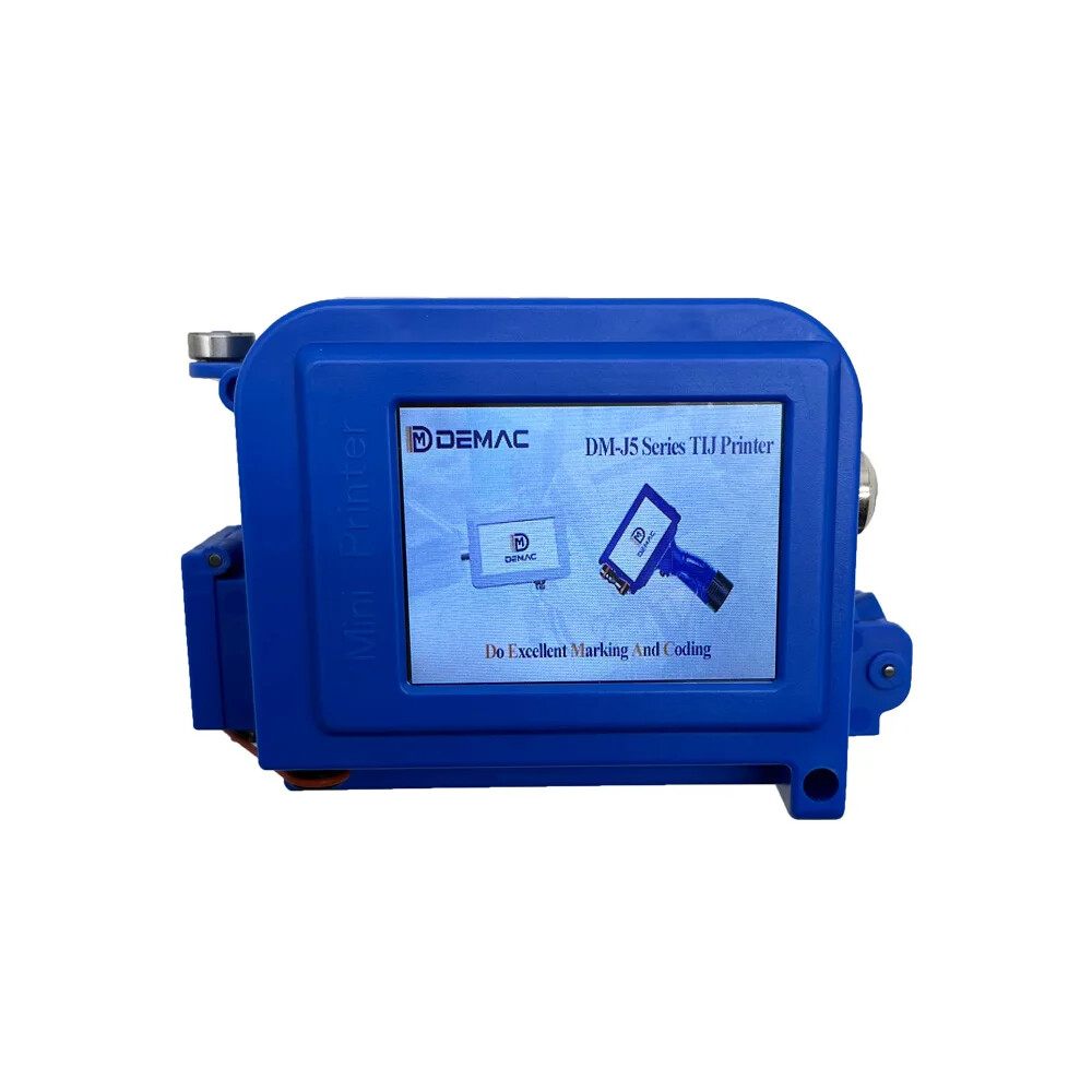 Handheld inkjet printer, date barcode, QR code, plastic bag paper coding machine