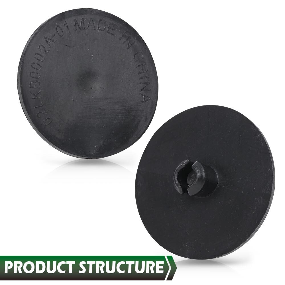 2" Leaf Spring End Tip Pad Anti Squeak Insert Cushion Plastic Silencer