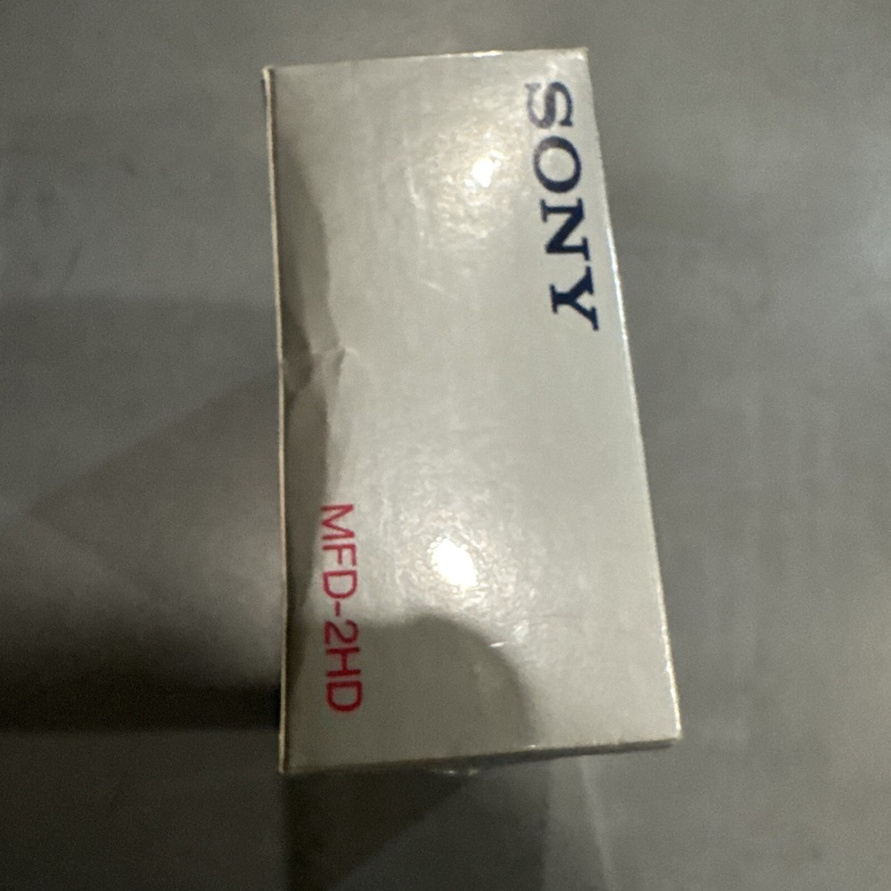 Sony MFD 2HD Double Sided - 3.5” 90mm Micro 10 Floppy Disk Pack - New