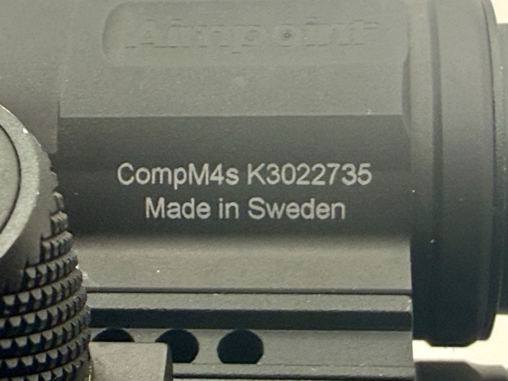 Non-Milsurp Authentic Aimpoint COMPM4S Dot Sight