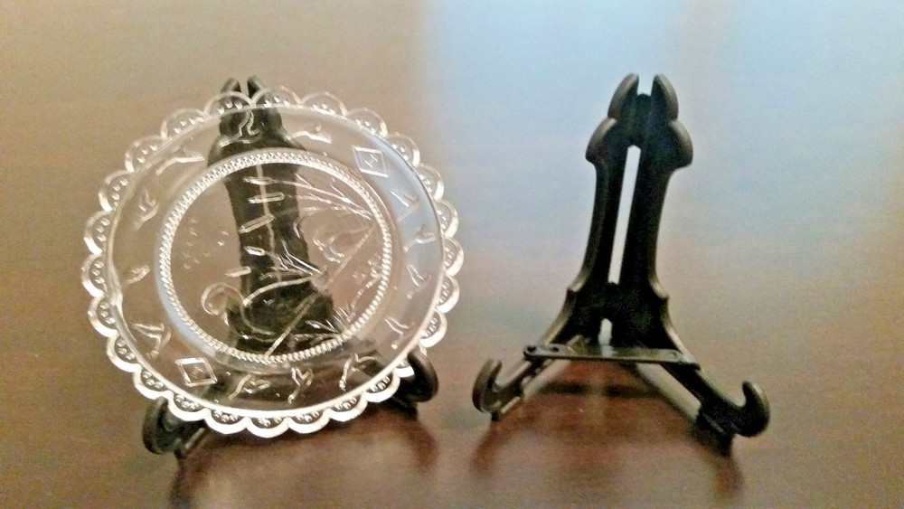 *#Easel Type 3" Black Display Stand Holder / Pick Your Quantity