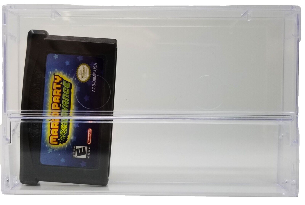 No Posts Cassette Tape Cases (5) Small Clear Plastic Storage Box