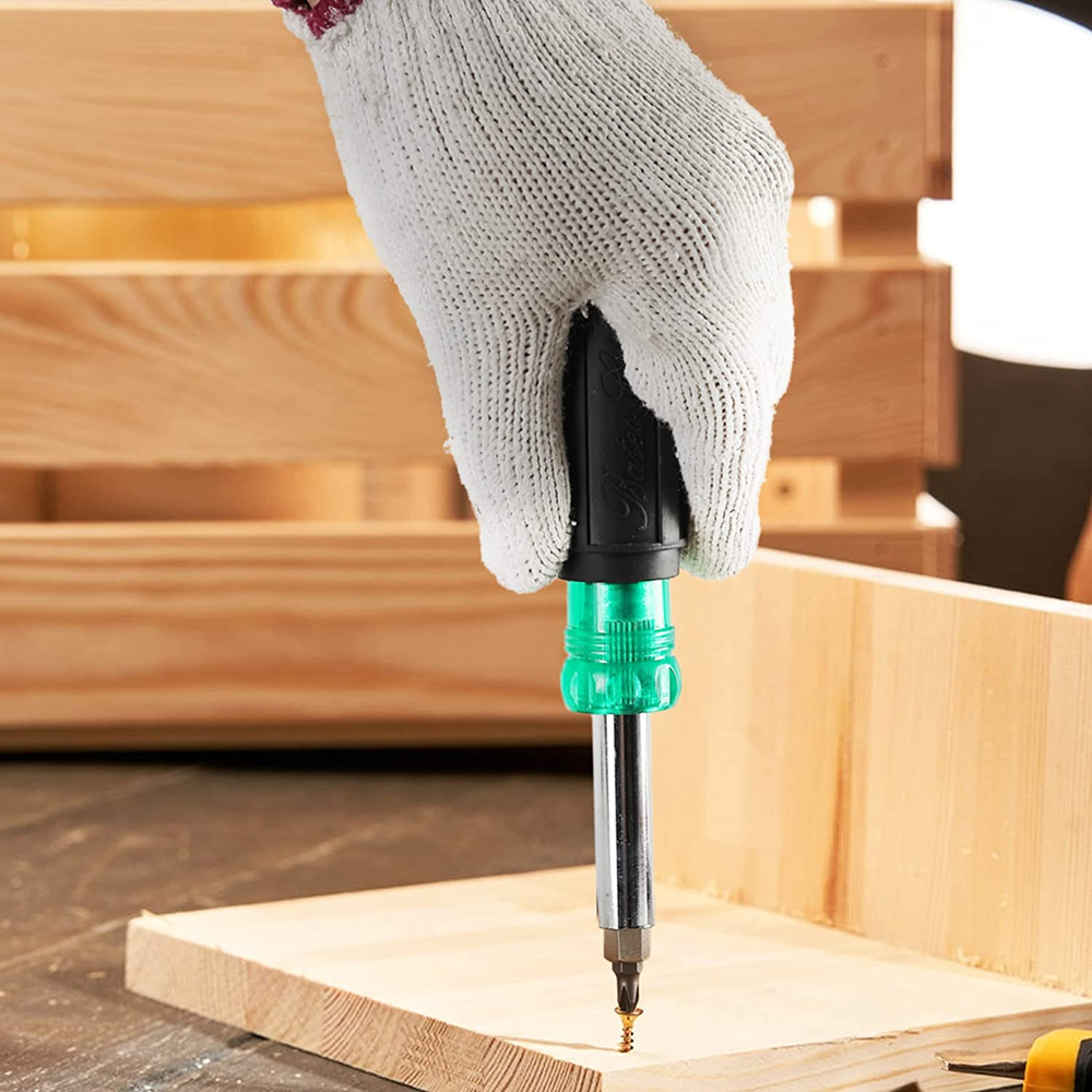 Bates- 11-in-1 Screwdriver/Nut Driver Multi-Bit Screwdriver Multi Screwdriver
