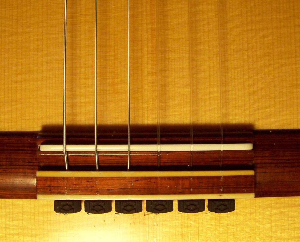 Rosette Diamond Secure Classical Guitar String Ties- Small Profile Bridge Beads