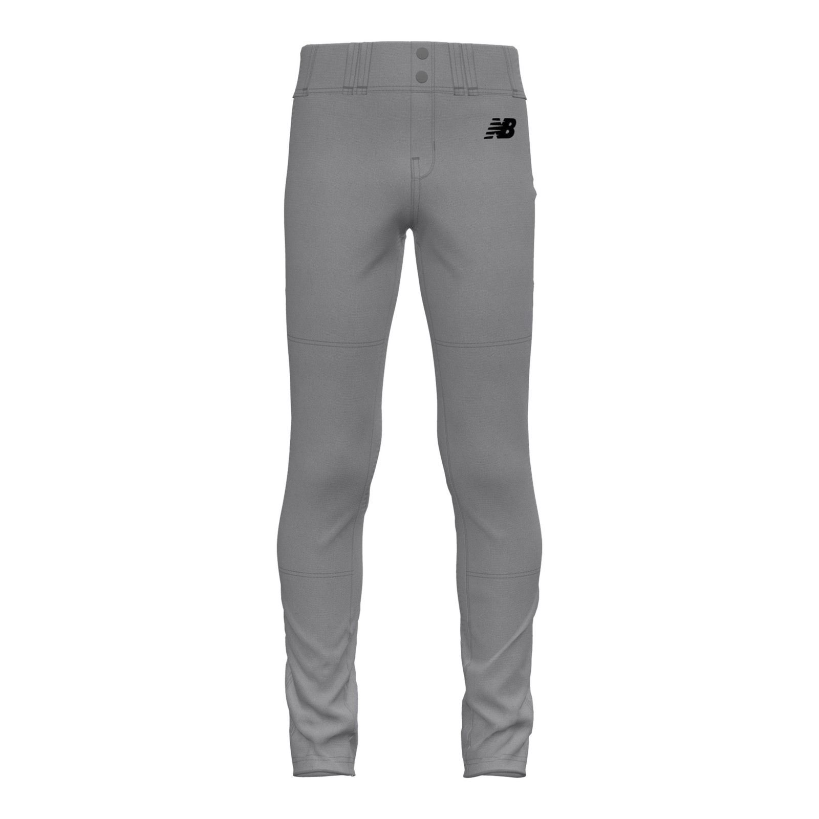 Youth Adversary 2 Baseball Solid Pant Tapered - XL - Gray