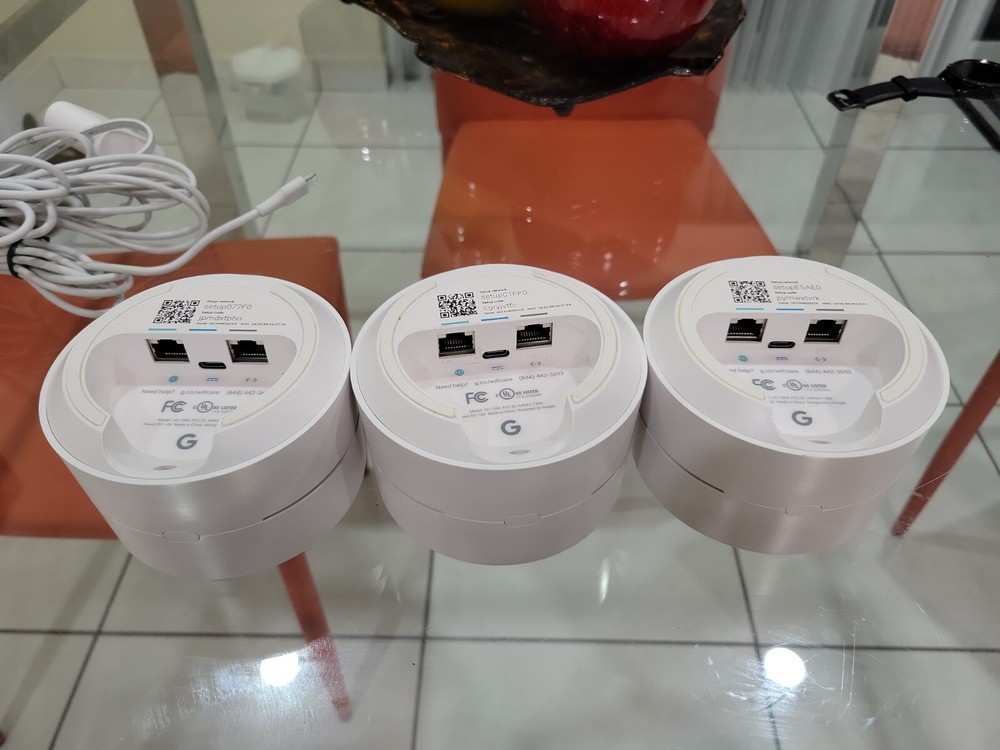 Google Wifi System Router Replacement Set - Set of 3