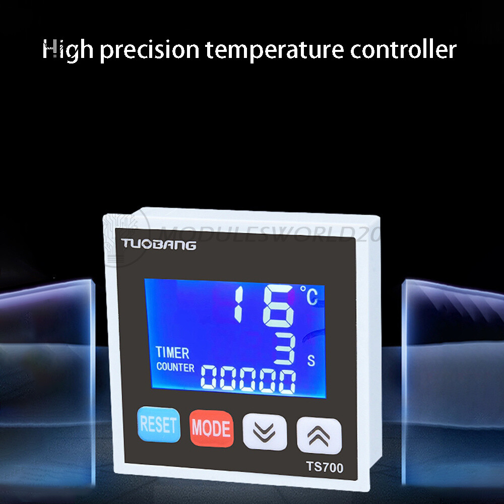 TS700 Intelligent Temperature Controller Temperature Timer Count Meter 3 in 1