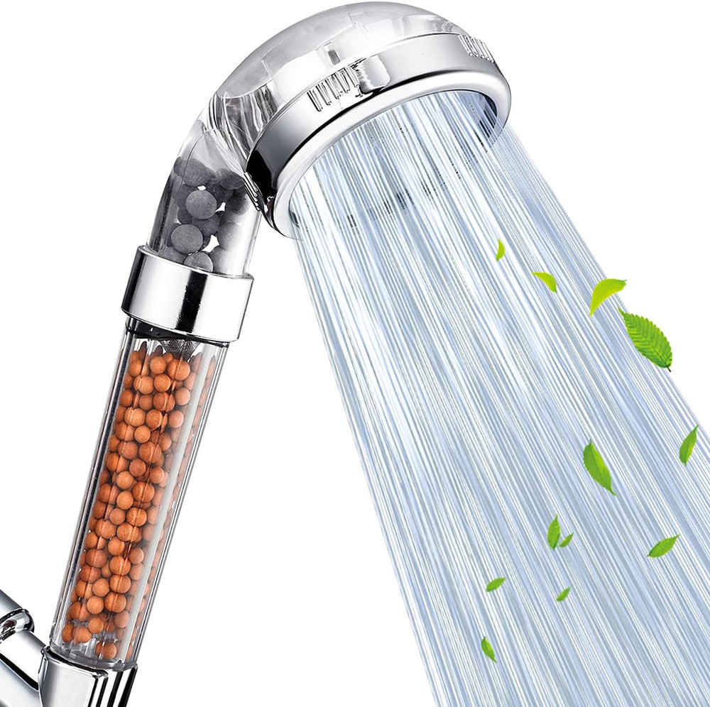 NOSAME Shower Head, Filter Filtration High Pressure Water Saving 3 Mode Function