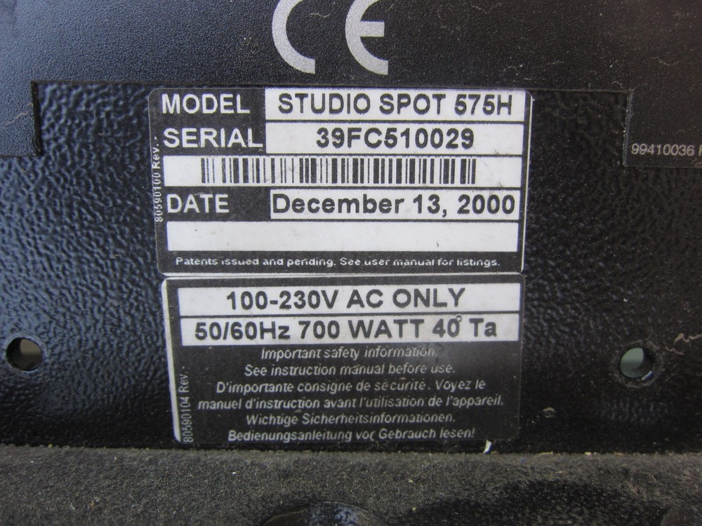 Studio Spot 575 CMY Optic Module, Used-15
