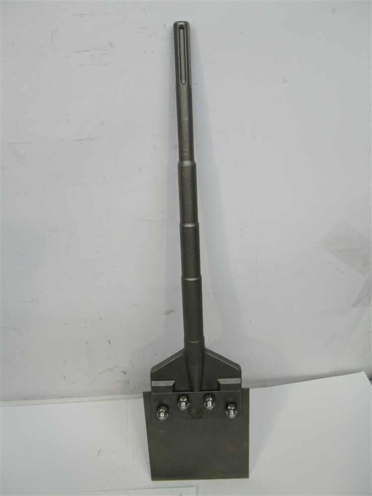 Kelbert 6" Wide Floor Scraper 25" Long, SDS-Max