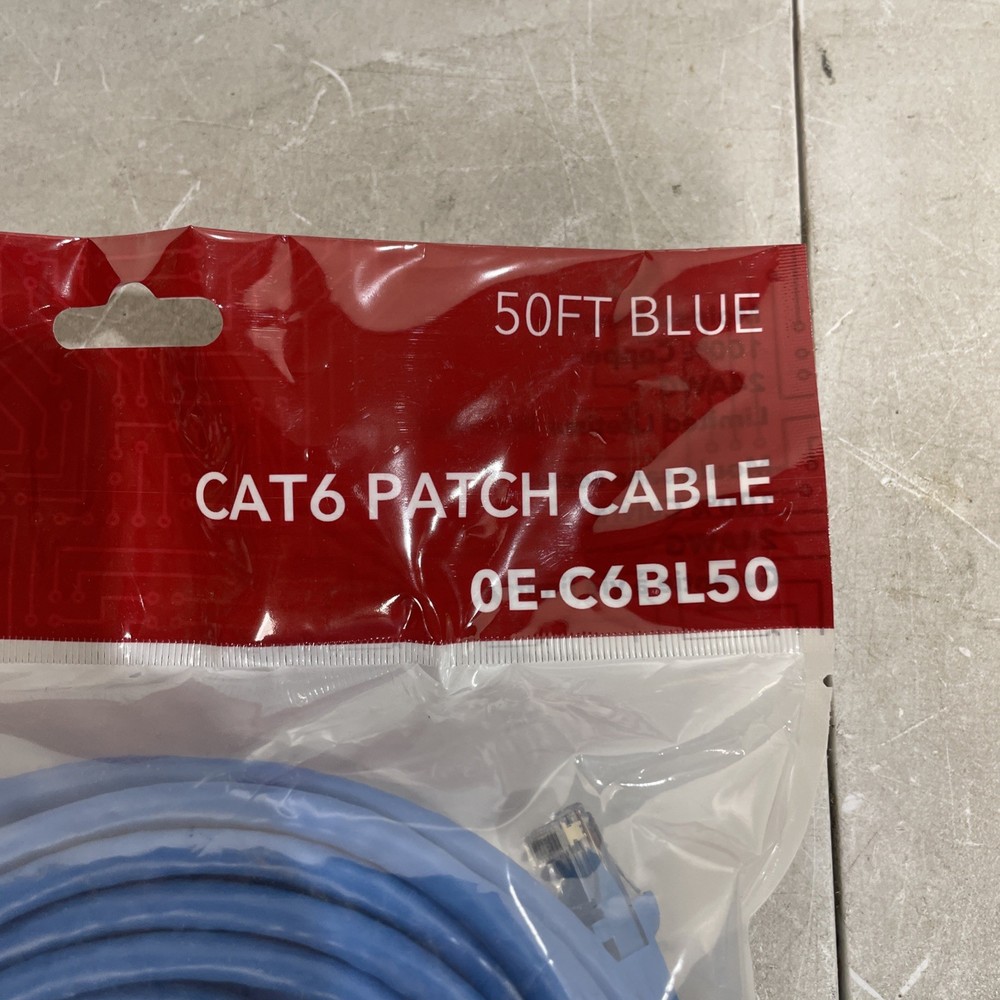 ADI Pro 50ft CAT6 Patch Cable 100% Copper