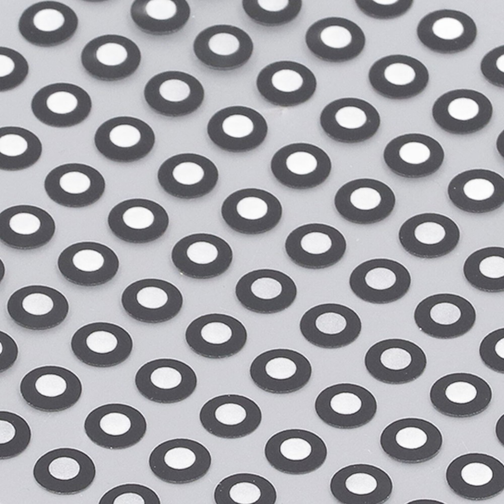 3 Sheets 3D Scanning Reflective Reference Marking Point 3mm ID 6mm OD Accessory