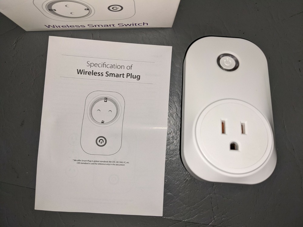 Unbranded Wireless Smart Plug (O8)