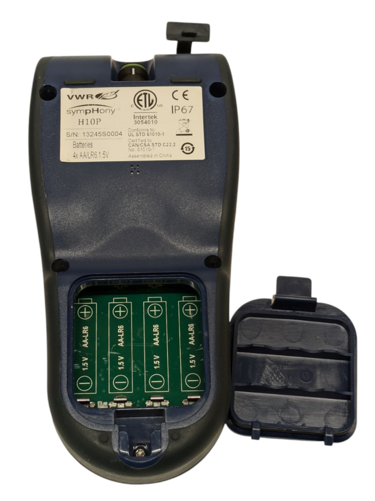VWR SYMPHONY H10P HANDHELD PH METER MODEL:H10P