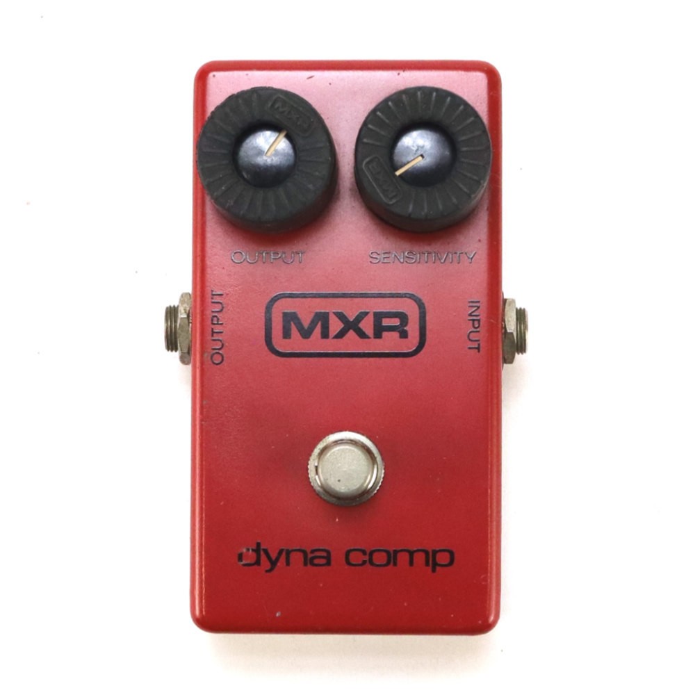 Mxr Used Compressor Effector Dyna Comp Block Logo 1980