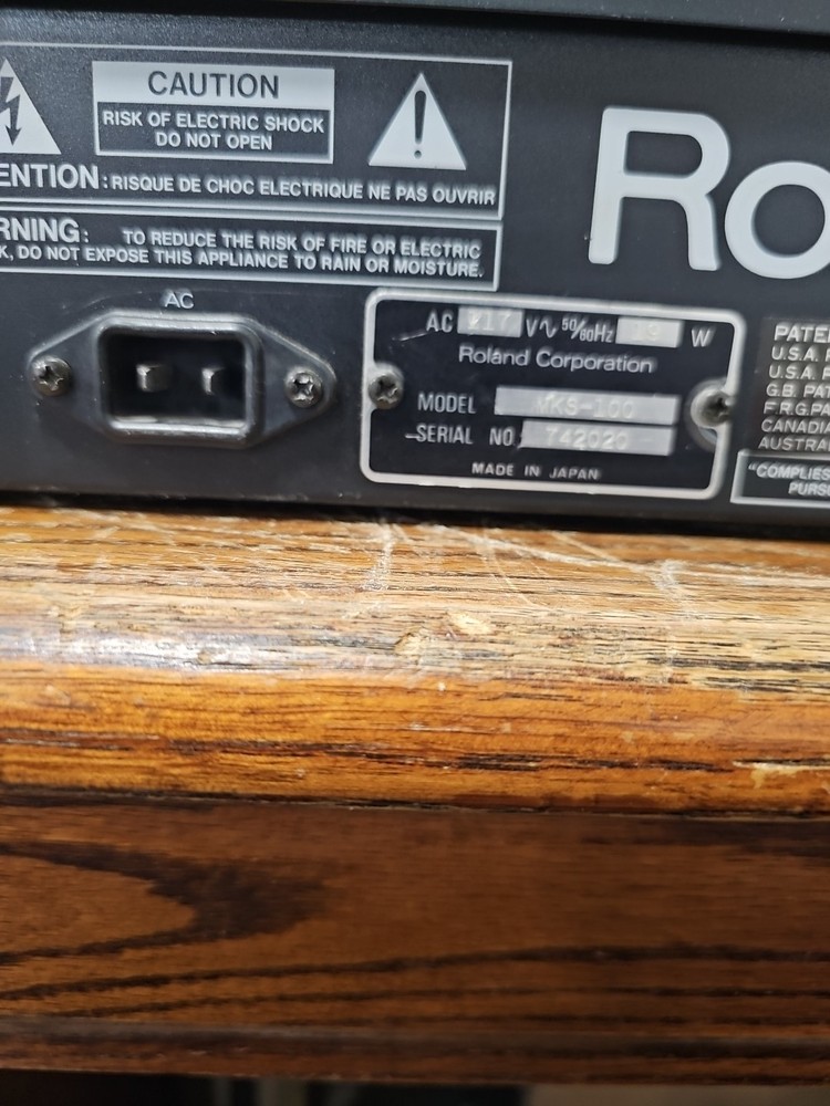 Roland MKS-100 Digital Sampler MIDI Interface