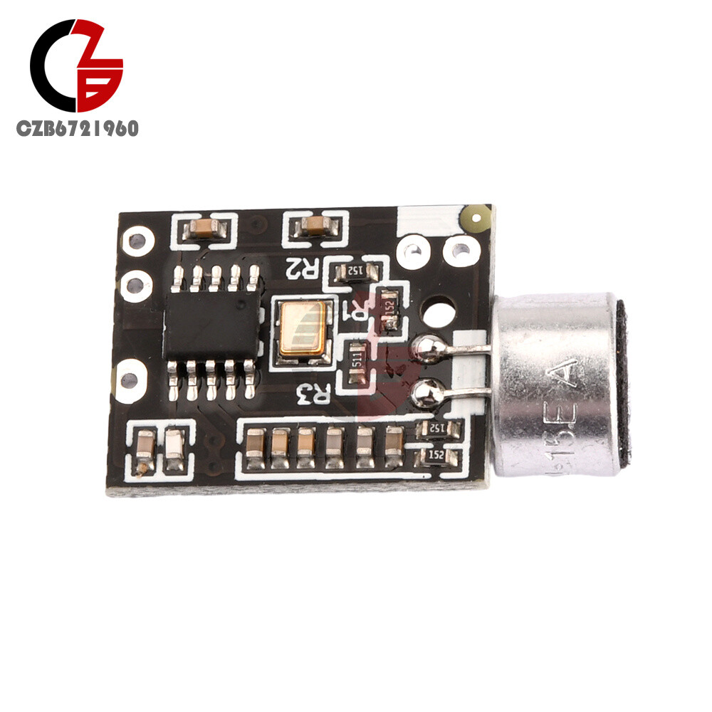 Wireless Microphone FM 88.7MHz Transmitter Module Support Dual-channel Stereo