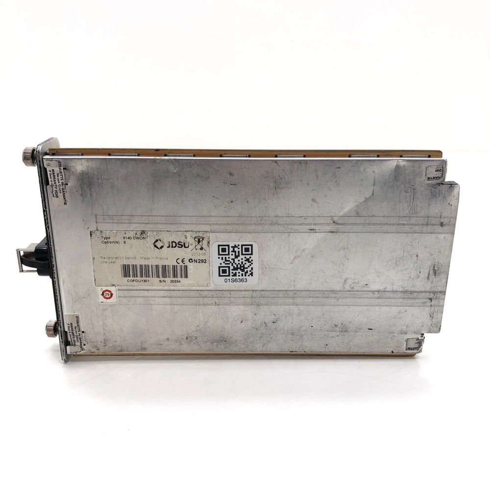Viavi JDSU T-BERD 6000A Compact Network Optic Test Platform (2) 8140 CWDM Module