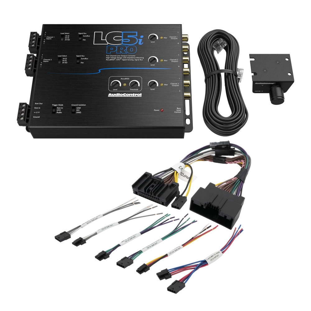 AudioControl LC5i PRO+LPHFD21 Amplifier Integration Solution for 2011-2020 Ford