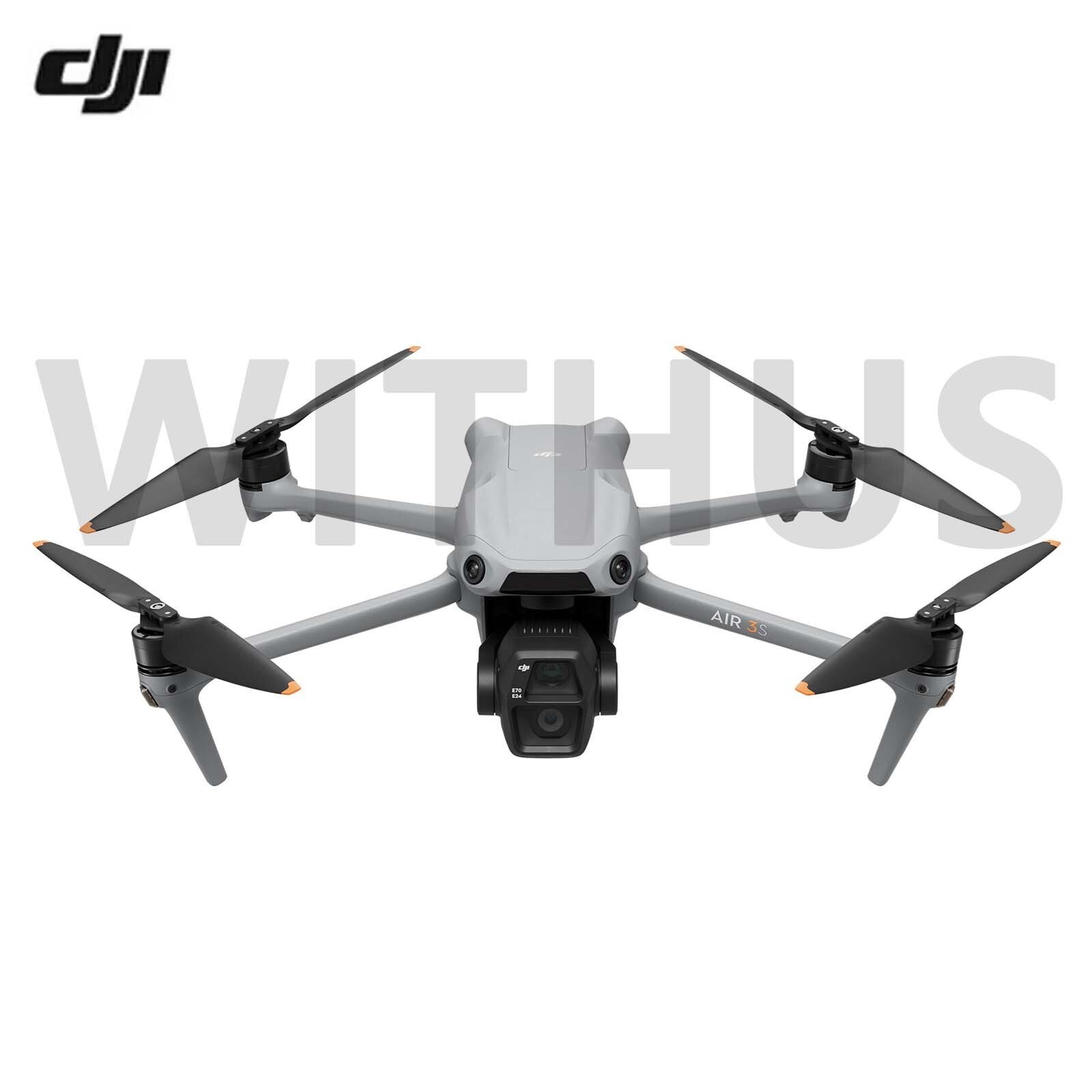 DJI Air 3S Fly More Combo Camera Drone (3 Bastteries) + RC 2 Remote Controller