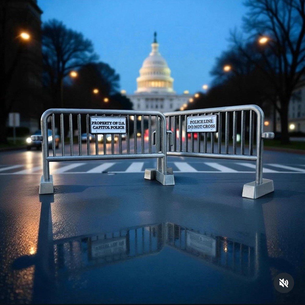 USCP Bike Rack Challenge Coin