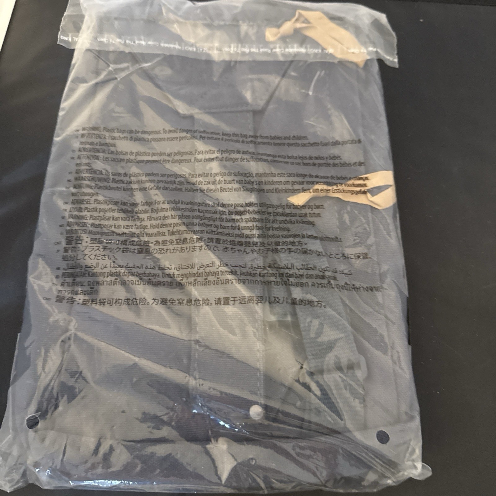 Disney Parks Star Wars The Mandalorian Baby Yoda Grogu Denim Sling Bag