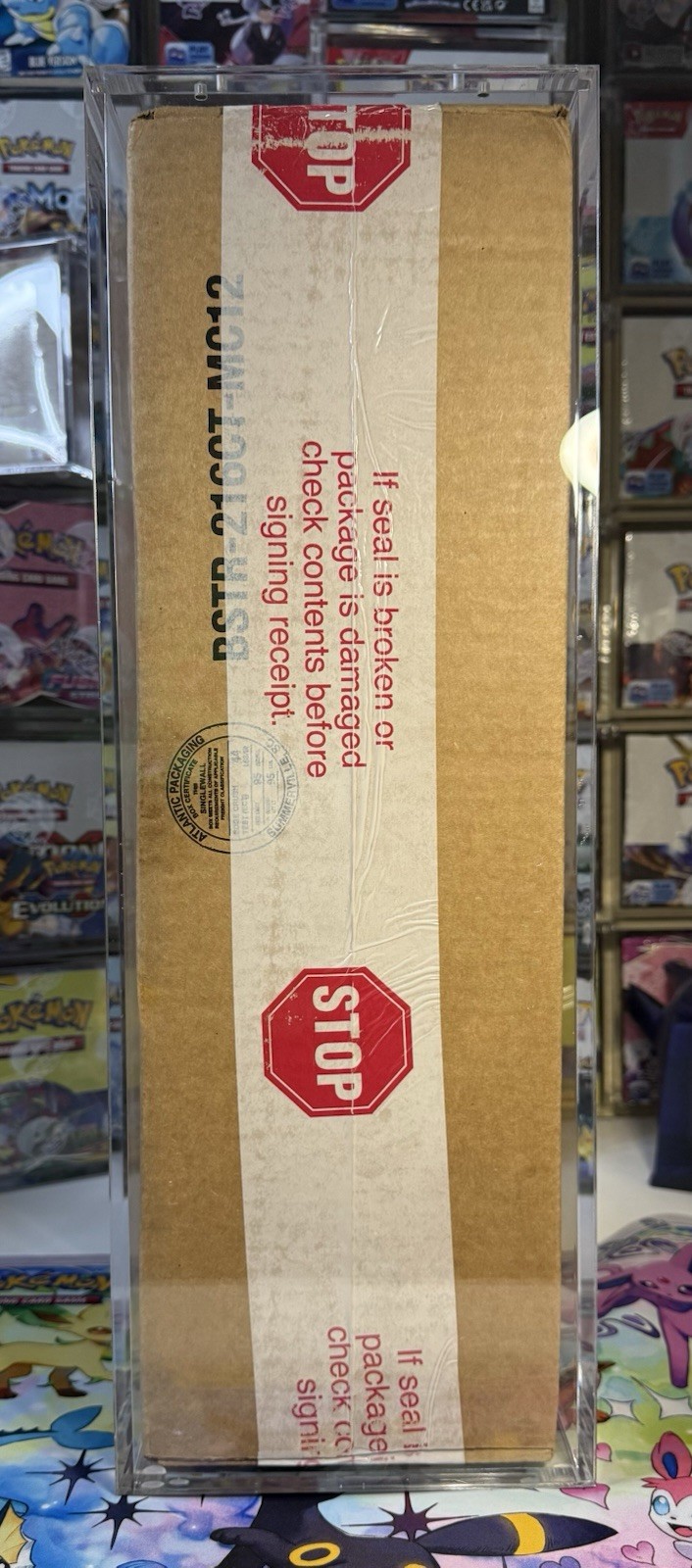 Pokemon Magnetic Booster Box Case Acrylic Case! Pokémon Card Protective Display!