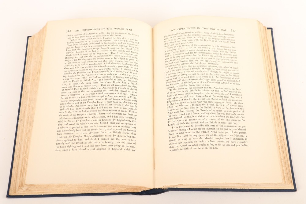 "My Experiences in the World"- Jack Pershing- bk-b-66