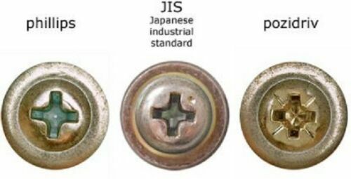 True JIS Metric Screwdriver Set Solid Tang Screw Driver Drivers #2